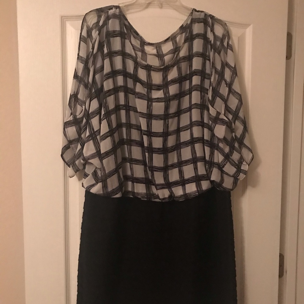 Black/ White dress